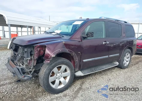 2014 Nissan Armada Platinum/Sl/Sv из США, поврежденный, VIN 5N1AA0ND6EN607622